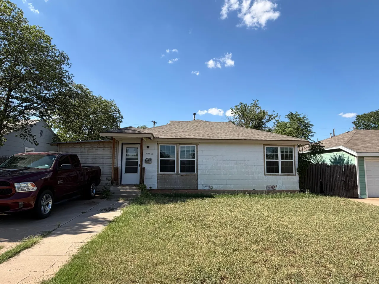 Front exterior — 2012 39th Street, Lubbock, TX 79412