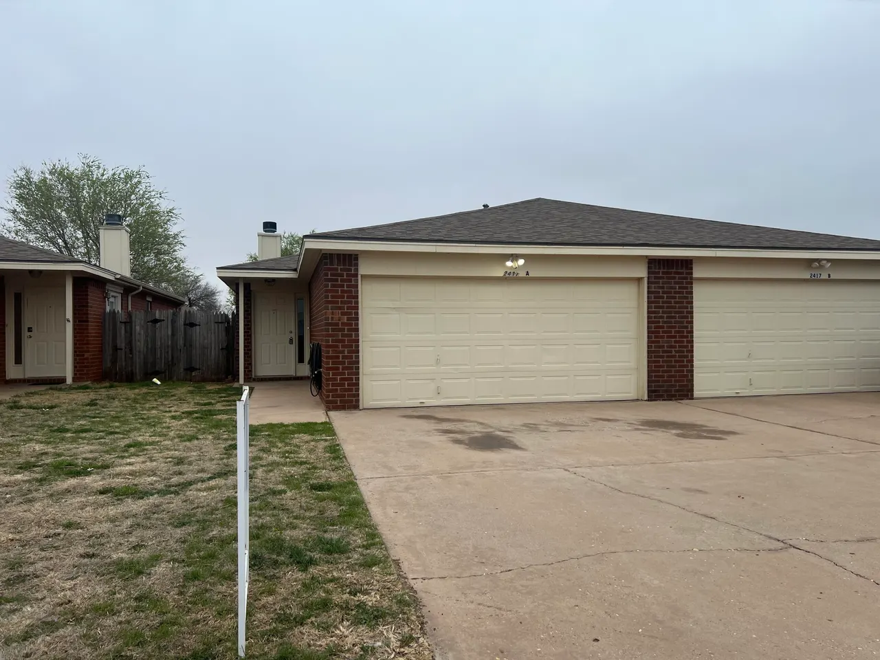 Front exterior — 2417 87th Street A, Lubbock, TX 79423
