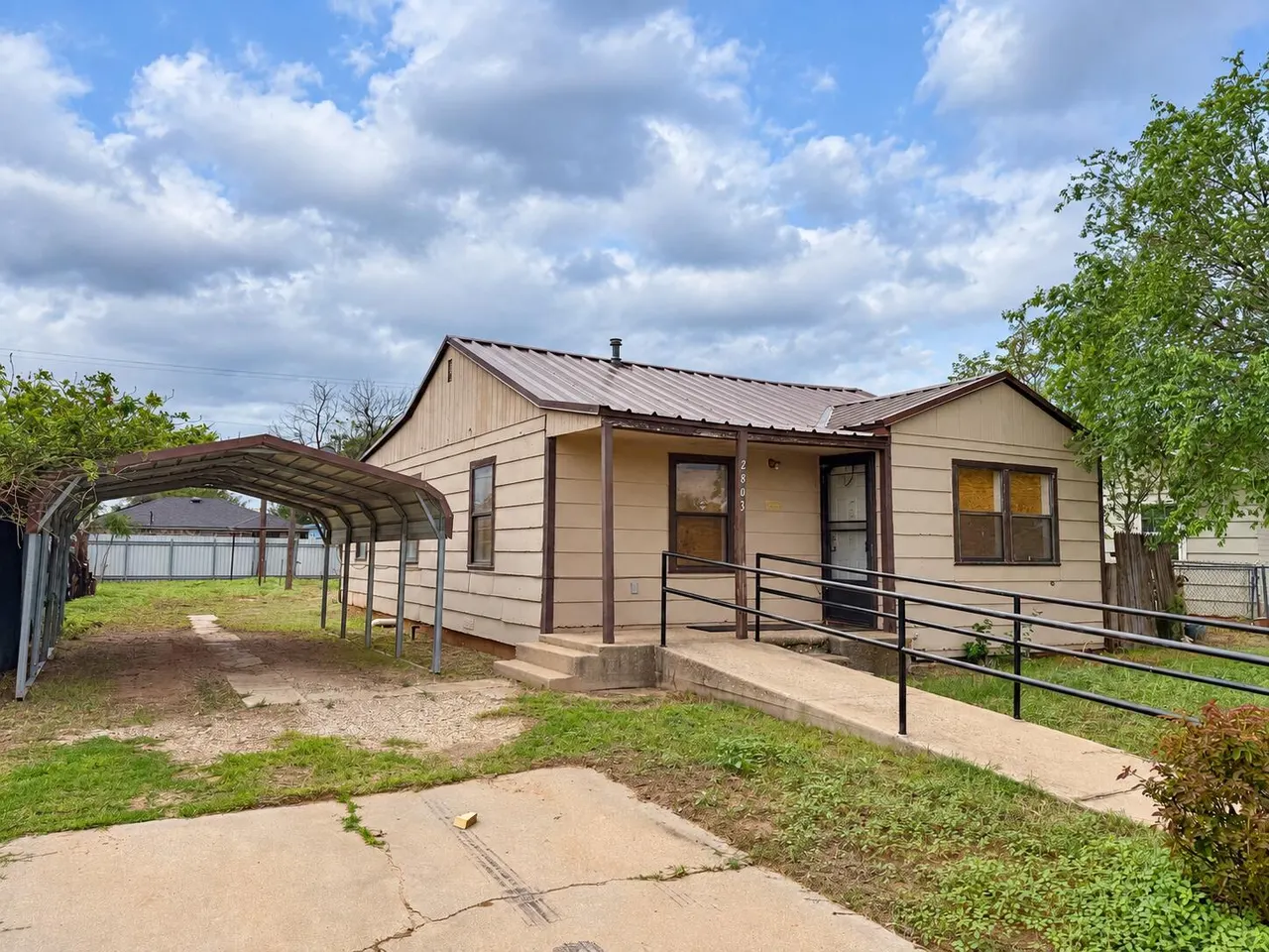 Front exterior — 2803 Bates Street, Lubbock, TX 79415