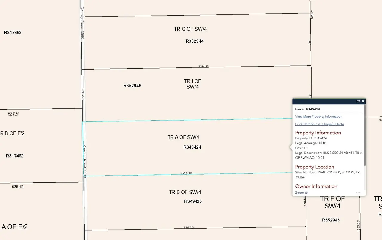 Photo 2 — 12607 County Road 3500, Slaton, TX 79364