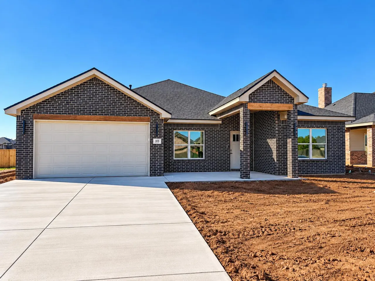 Front exterior — 313 Cowboy Lane, Wolfforth, TX 79382