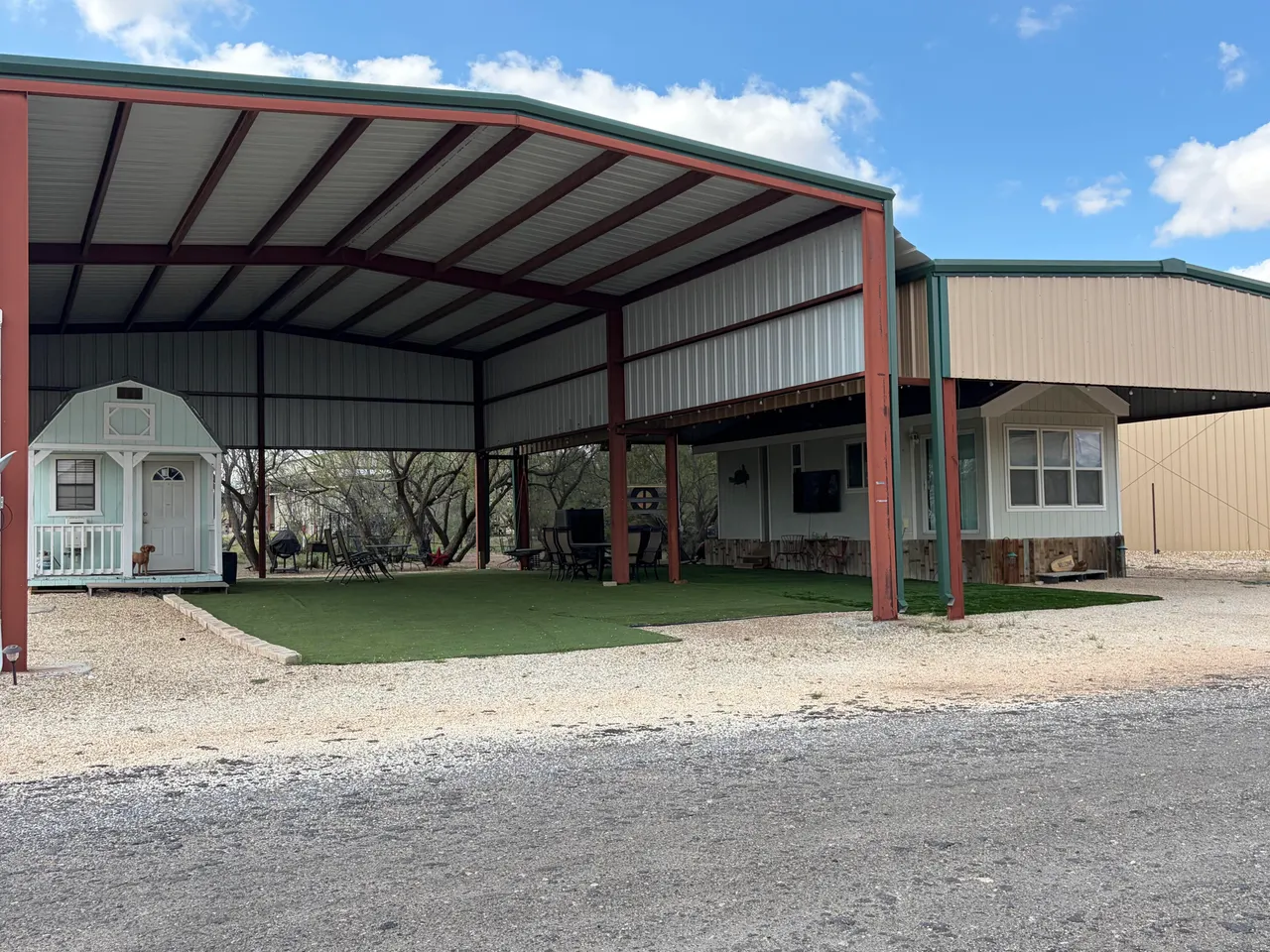 Front exterior — 2761 Laguna Vista Drive, Justiceburg, TX 79330