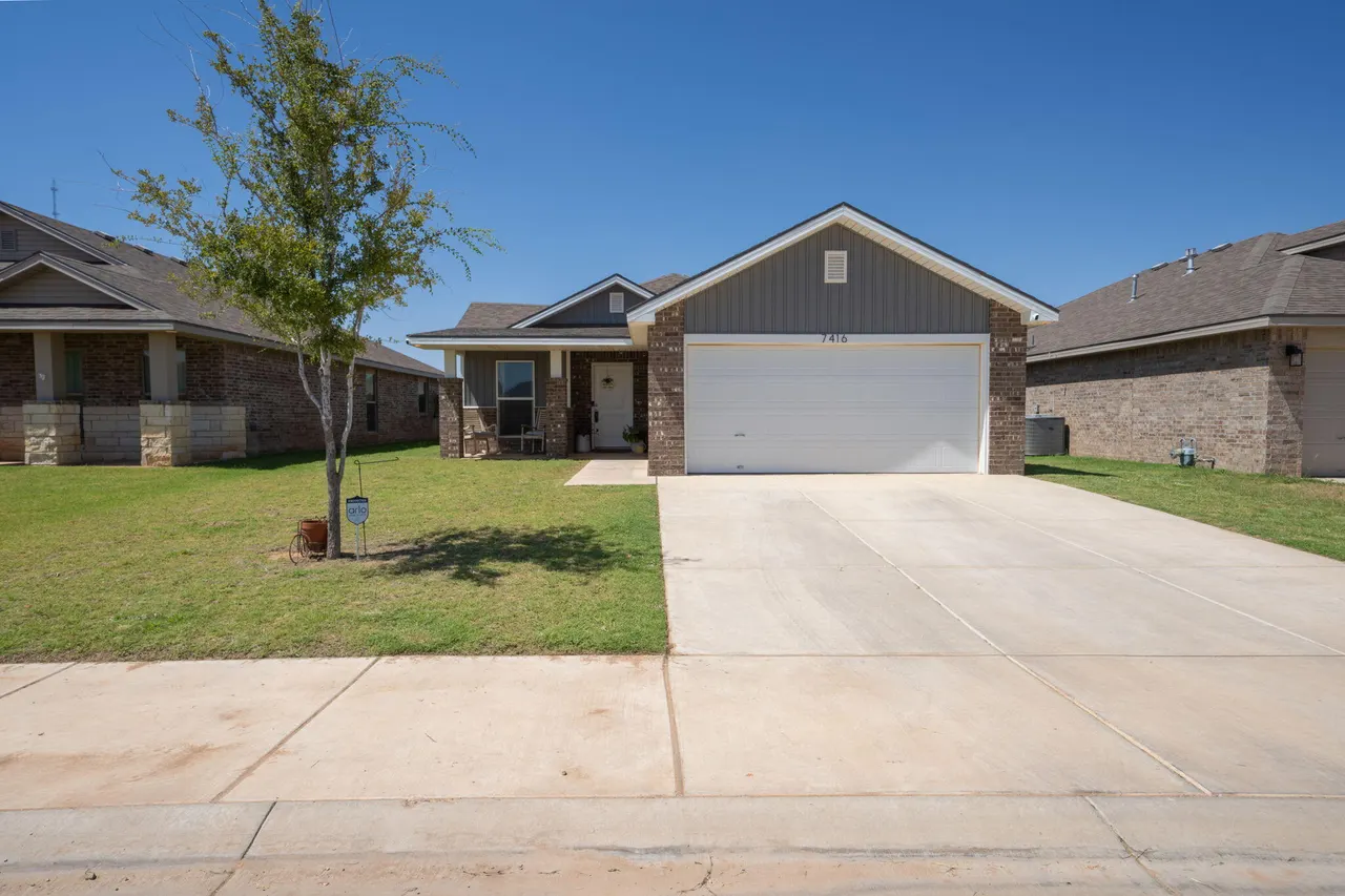 Front exterior — 7416 32nd Street, Lubbock, TX 79407