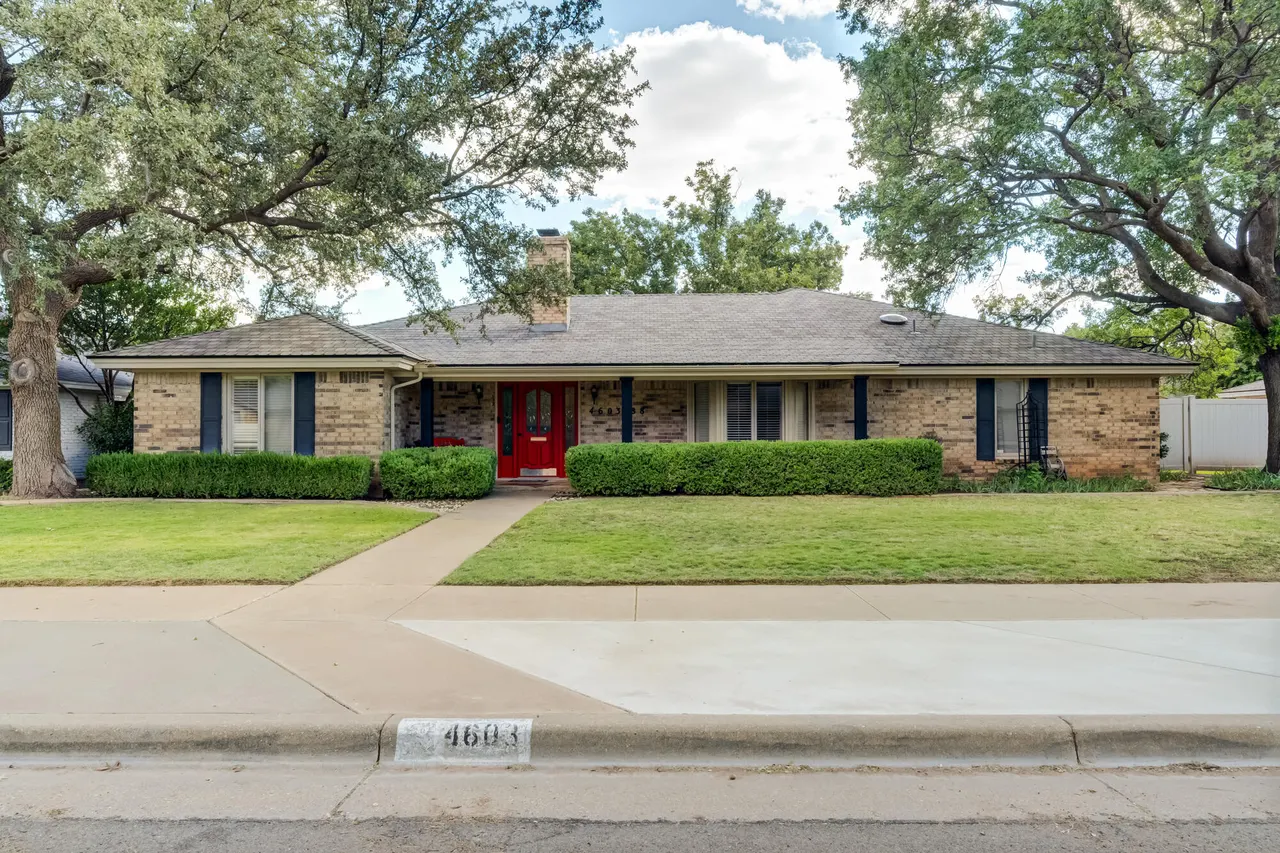 Front exterior — 4603 88th Street, Lubbock, TX 79424