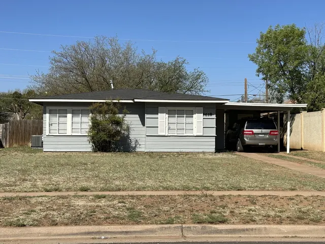 Front exterior — 4618 Detroit Avenue, Lubbock, TX 79413