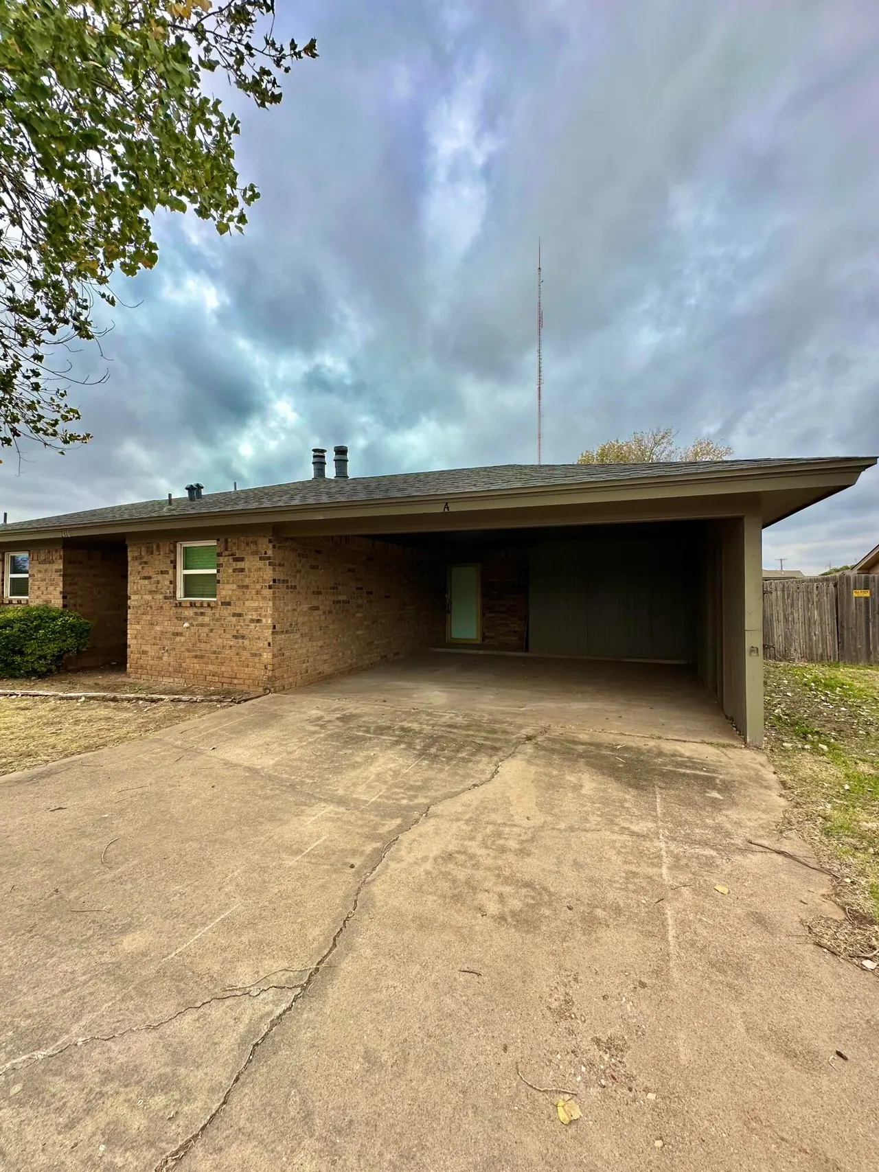 Front exterior — 7410 Avenue W Unit A, Lubbock, TX 79423