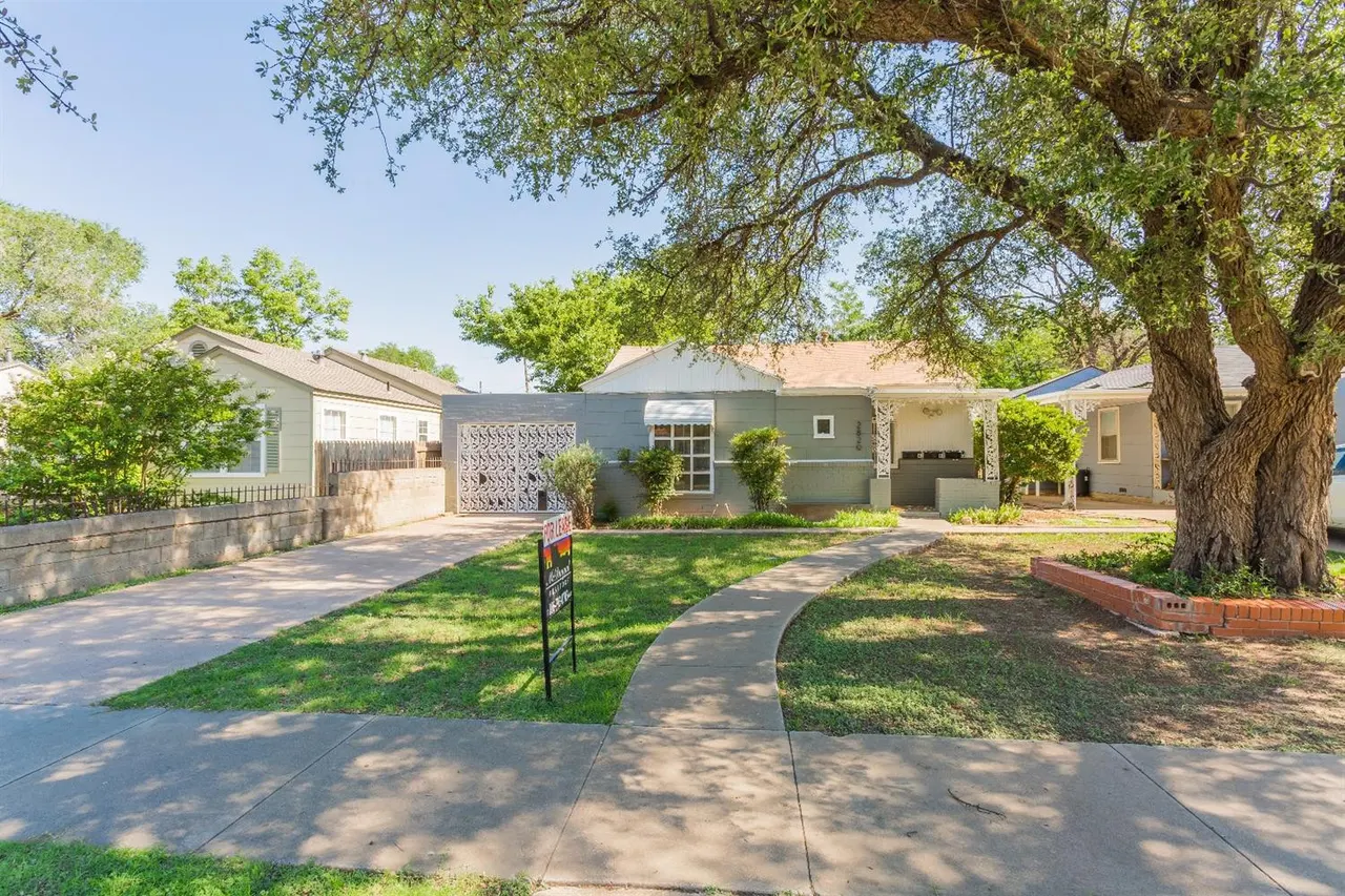Front exterior — 2820 25th Street A, Lubbock, TX 79410