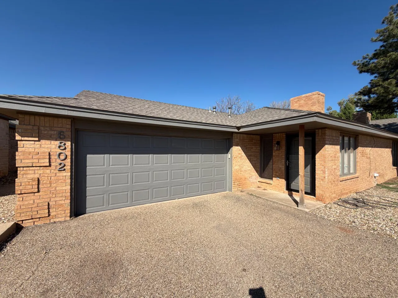 Front exterior — 6802 4th Street UNIT A, Lubbock, TX 79416