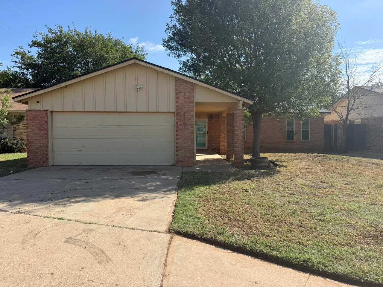 Front exterior — 8203 Geneva Avenue, Lubbock, TX 79423