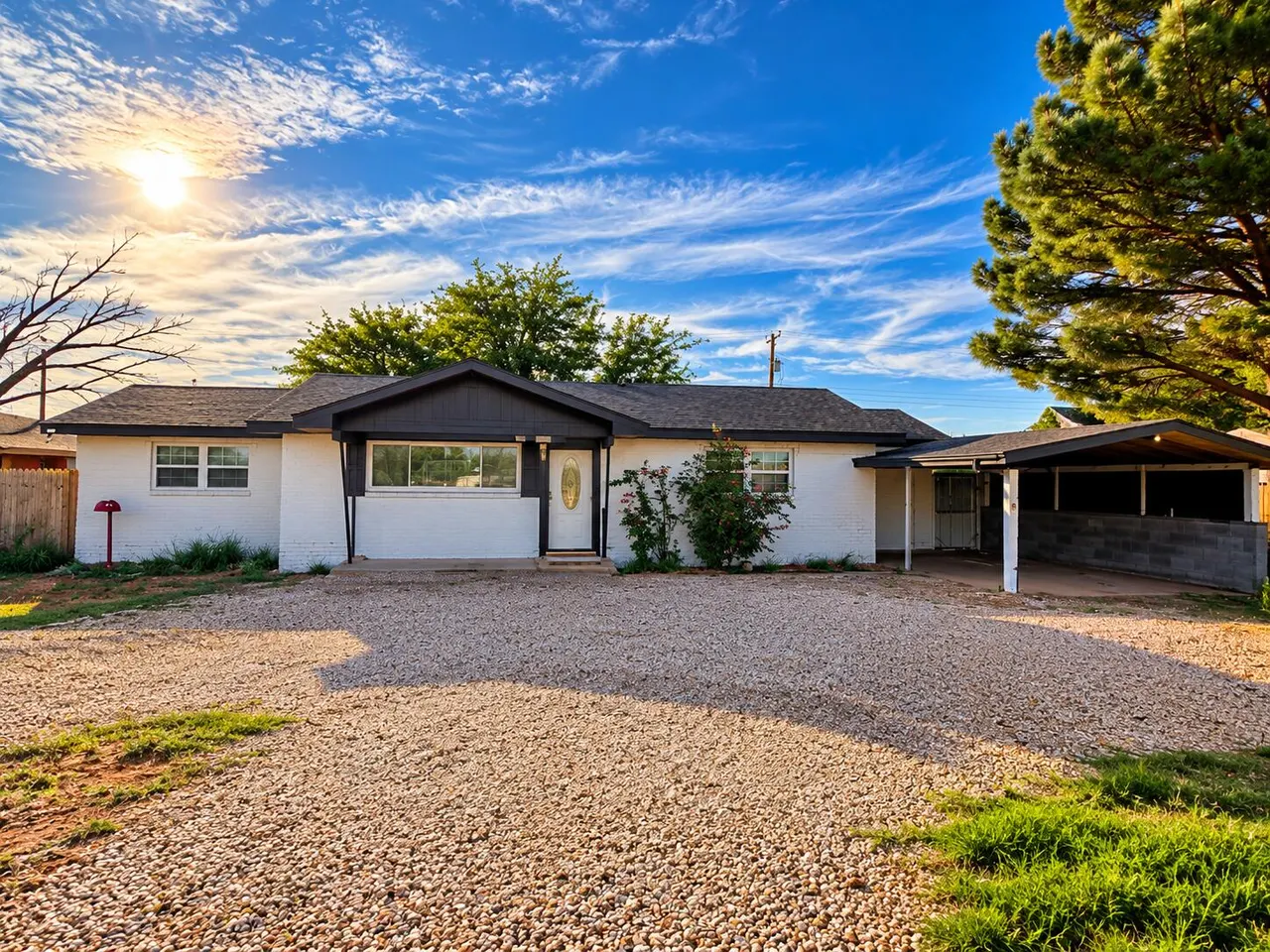 Front exterior — 1906 Avenue H, Levelland, TX 79336