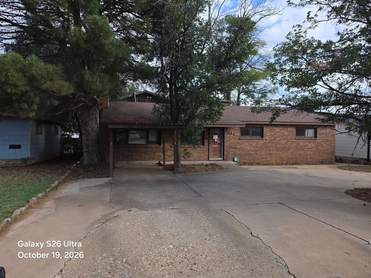 Front exterior — 1421 E Cardwell Street, Brownfield, TX 79316