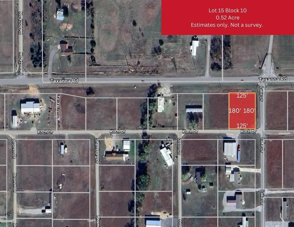 Front exterior — Texanna Road, Eufaula, OK 74432