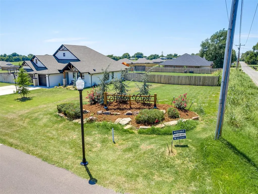 Front exterior — LOT 7 Hidden Creek Estates Phase II, Noble, OK 73068