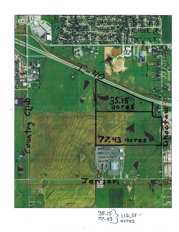Front exterior — PROPERTY BORDERS I-40 AND CHOCTAW RD'S, El Reno, OK 73036