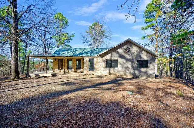 Front exterior — 6837 Sherwood Road, Broken Bow, OK 74728