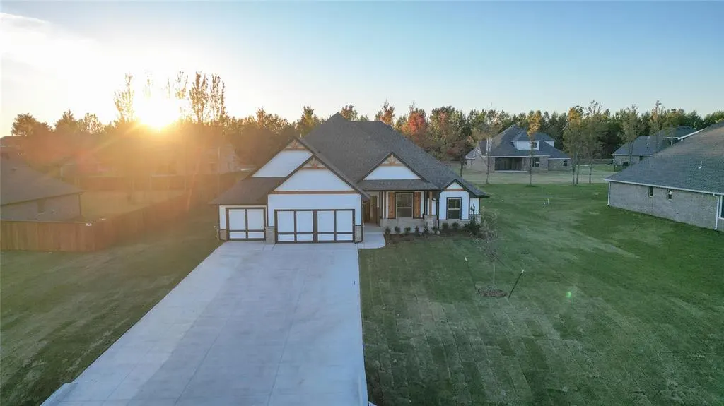 Front exterior — 12501 Samara Drive, Oklahoma City, OK 73173