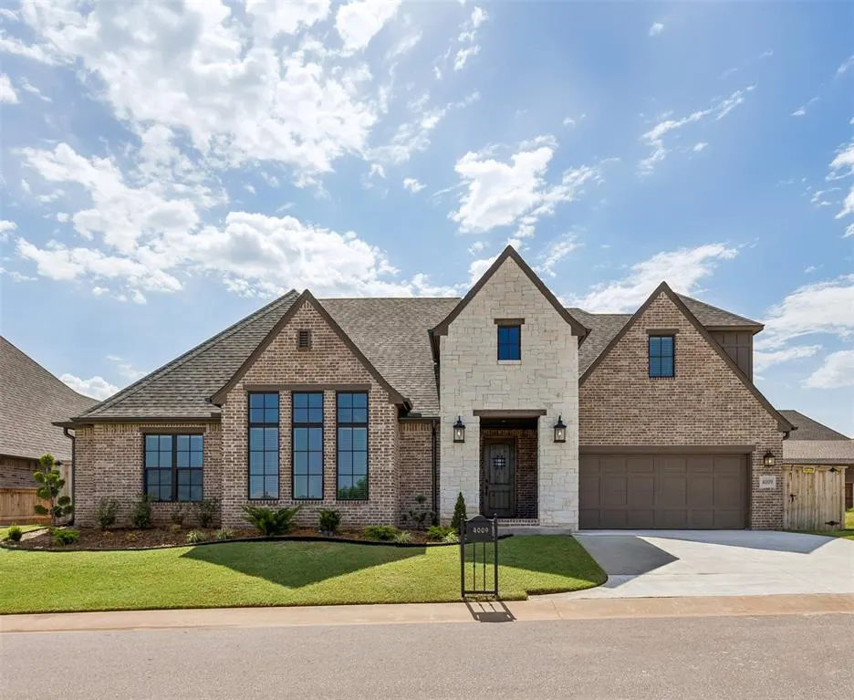 Front exterior — 4009 Stone Hollow Lane, Edmond, OK 73034