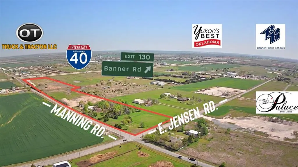 Front exterior — 4115 S Manning Road, Canadian, OK 73036