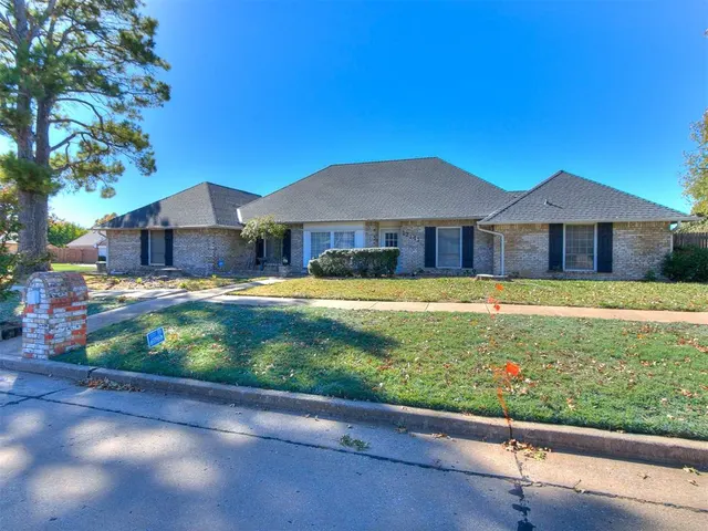 Front exterior — 12141 Greenlawn Avenue, Oklahoma City, OK 73170