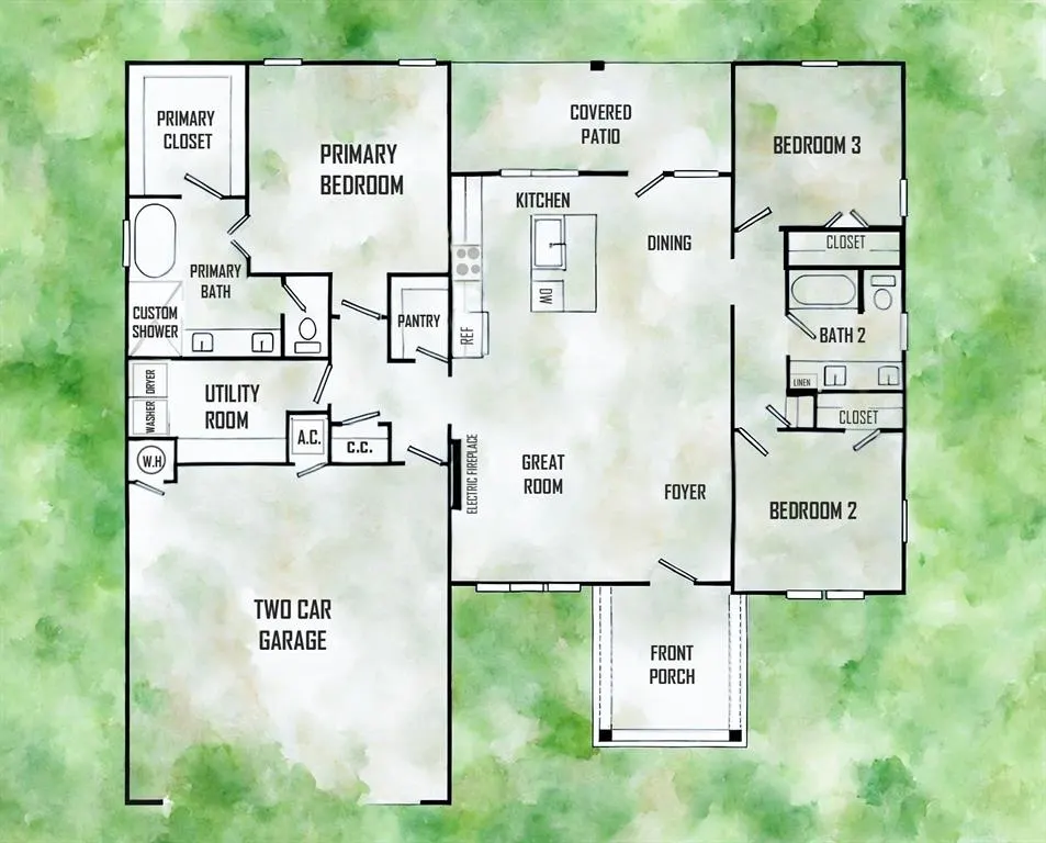 Photo 3 — 1233 E Ruger Lane, Mustang, OK 73064