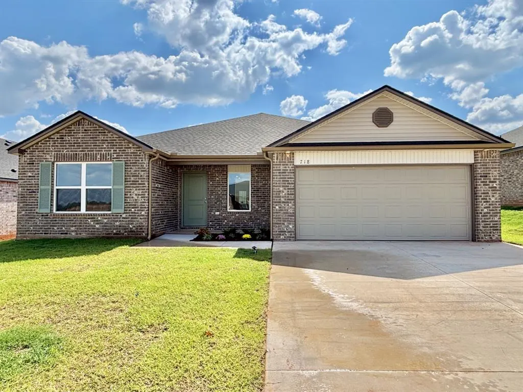 Front exterior — 718 SW 11 Street, Newcastle, OK 73065
