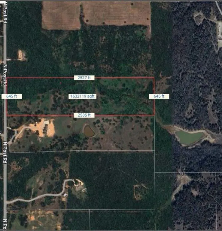 Front exterior — Deep Fork Township 40 acres, Arcadia, OK 73007