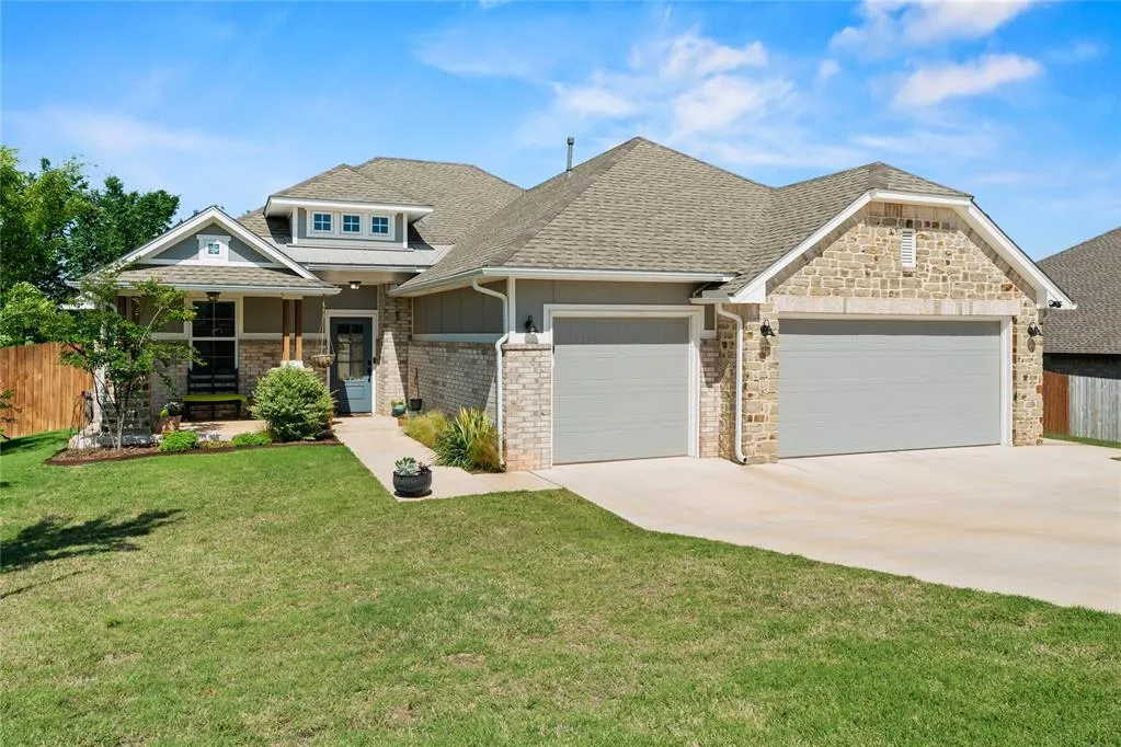 Front exterior — 2803 Redwood Court, Newcastle, OK 73065