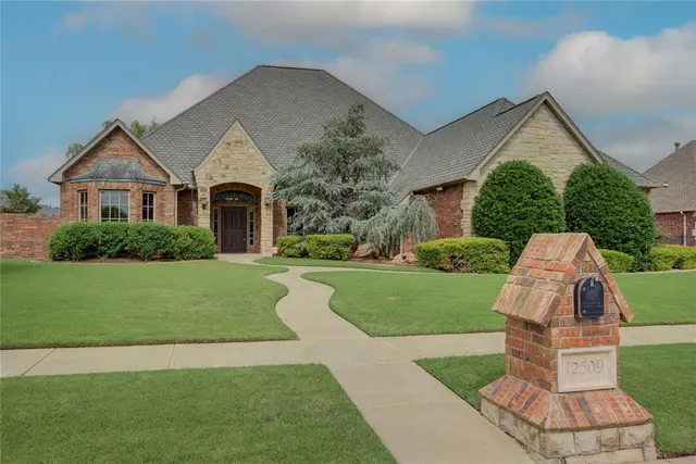 Front exterior — 12509 St Lukes Lane, Oklahoma City, OK 73142