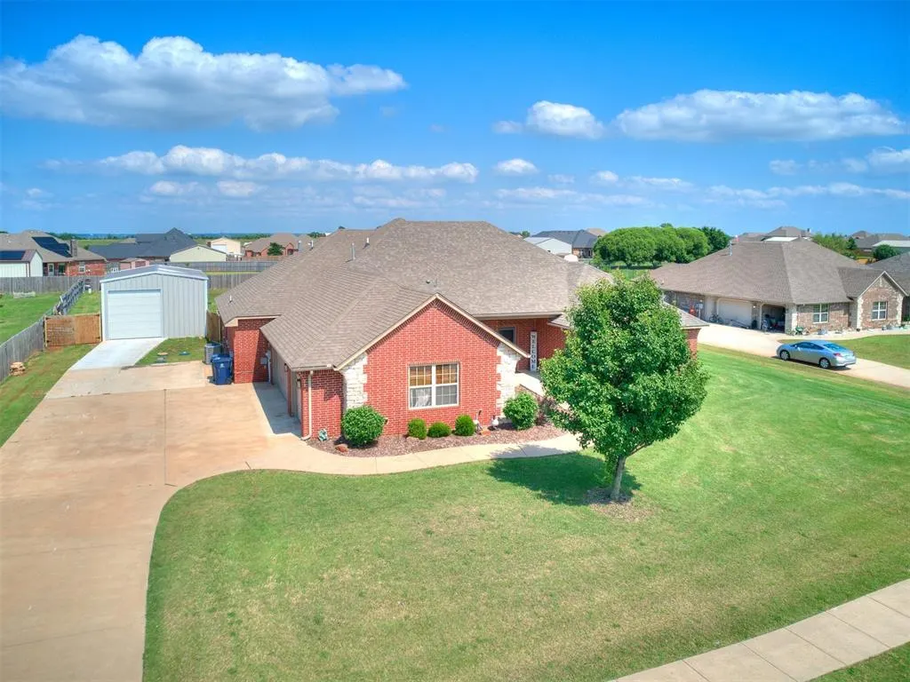 Front exterior — 14616 Almond Valley Drive, Oklahoma City, OK 73165