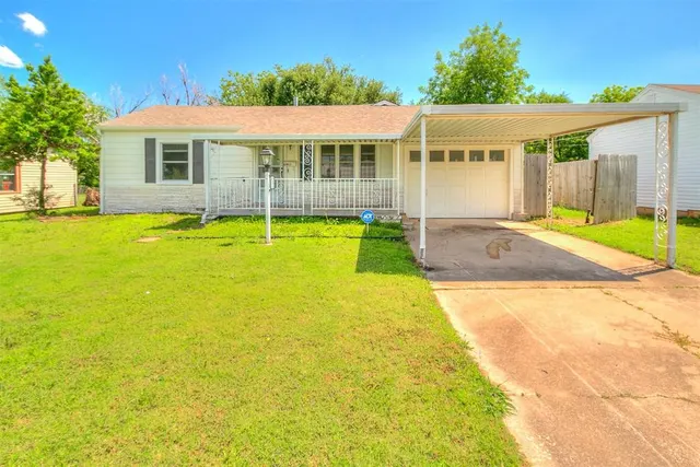 Front exterior — 616 Procter Place, Midwest City, OK 73110
