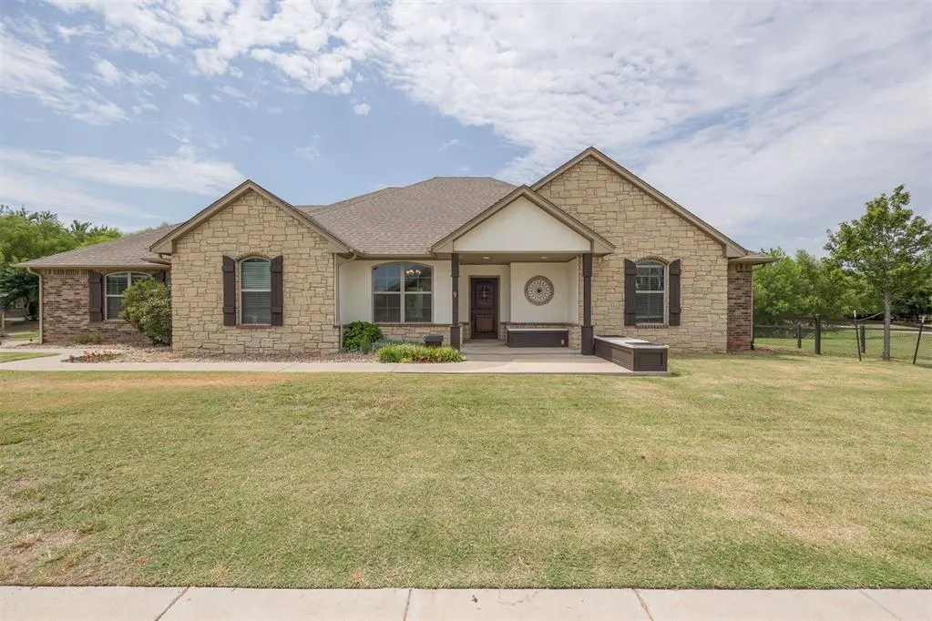 Front exterior — 14709 Bella Maria Drive, Oklahoma City, OK 73165