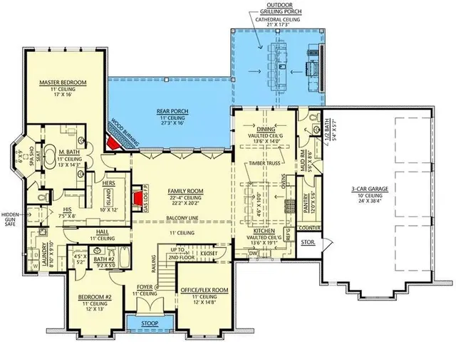 Photo 2 — 8001 Wilshire Park Drive, Oklahoma City, OK 73131