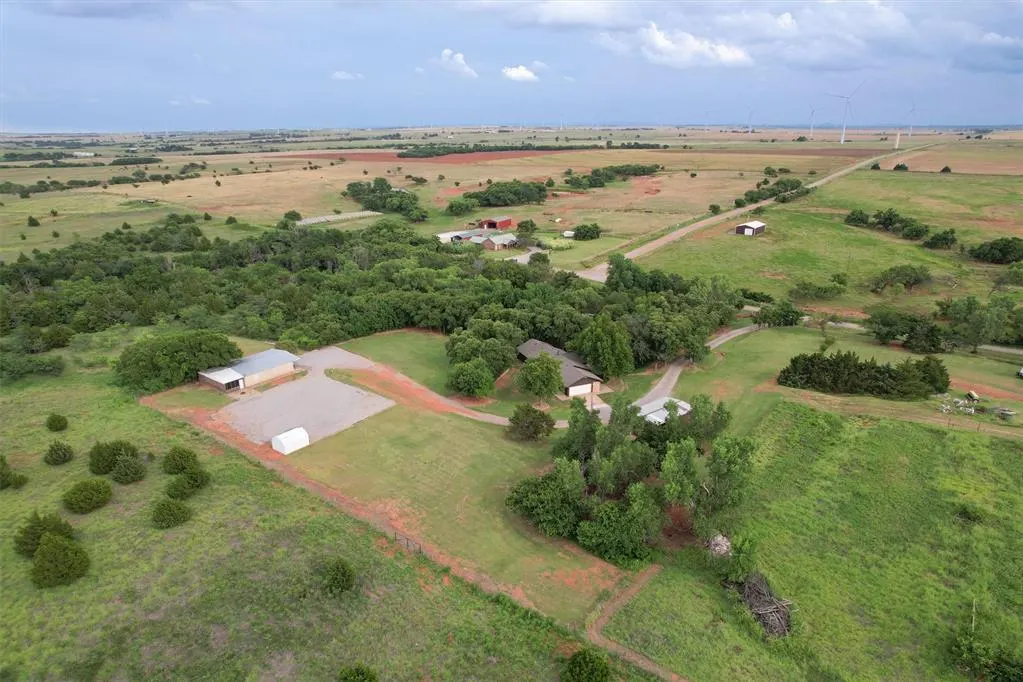 Front exterior — 22117 E 1250 Road, Rocky, OK 73661