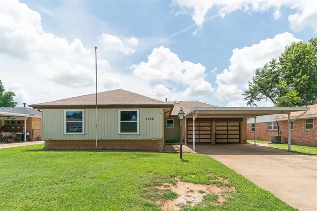 Front exterior — 4720 Trapp Drive, Oklahoma City, OK 73115