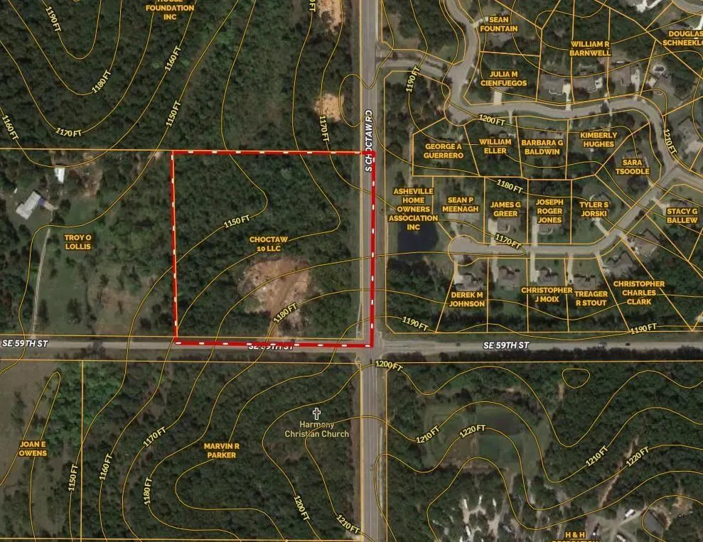 Front exterior — SE 59th Street, Choctaw, OK 73020