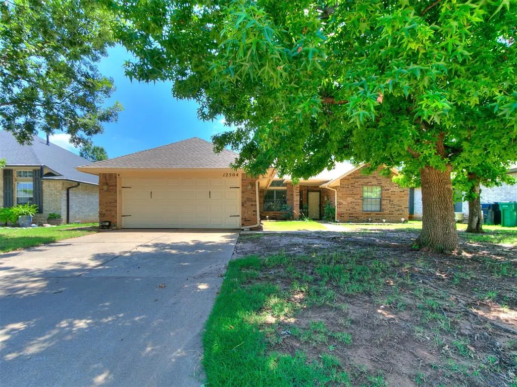 Front exterior — 12504 Covey Creek Drive, Oklahoma City, OK 73142