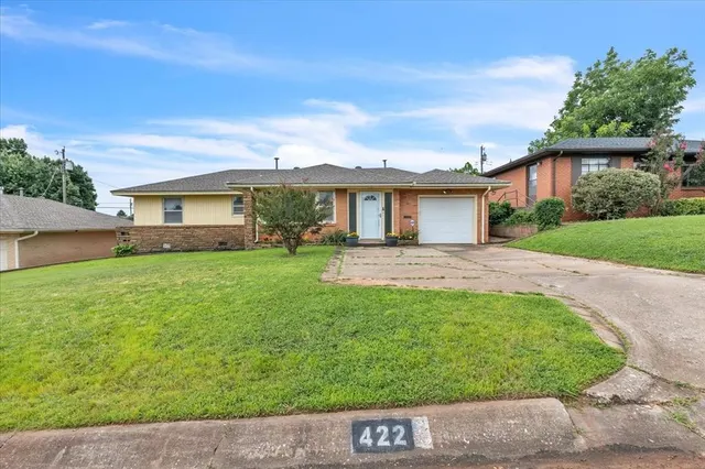 Front exterior — 422 NW 47th Street, Oklahoma City, OK 73118