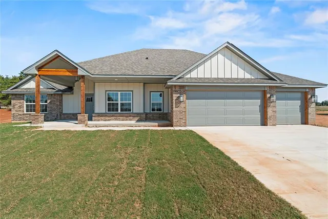 Front exterior — 1245 Jerzee Mae Road, Blanchard, OK 73010