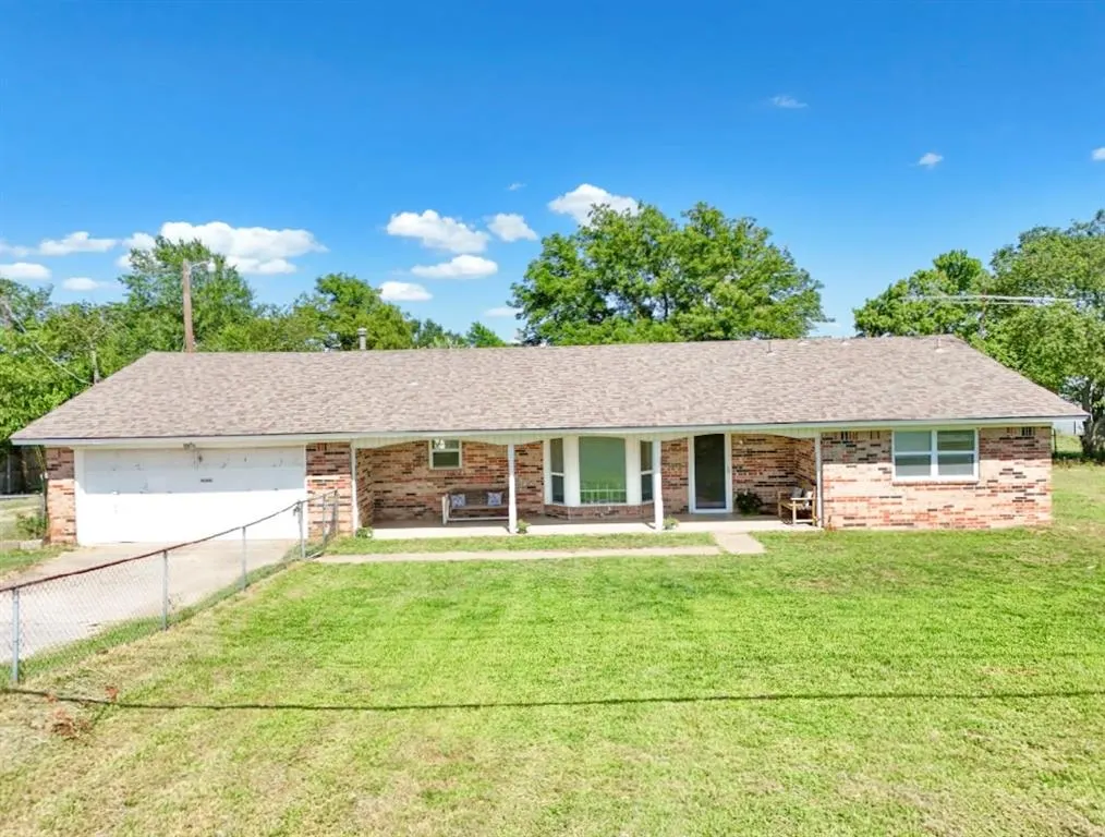 Front exterior — 20515 Malone Road, Tecumseh, OK 74873