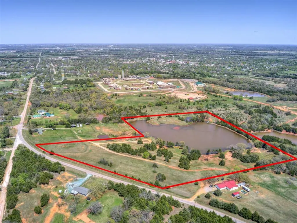 Front exterior — 22063 Jean Amerson Drive, Tecumseh, OK 74873