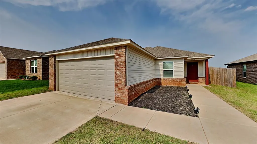 Front exterior — 4309 Umbria Road, Oklahoma City, OK 73179