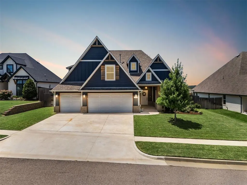 Front exterior — 3025 Cedar Springs Court, Arcadia, OK 73007