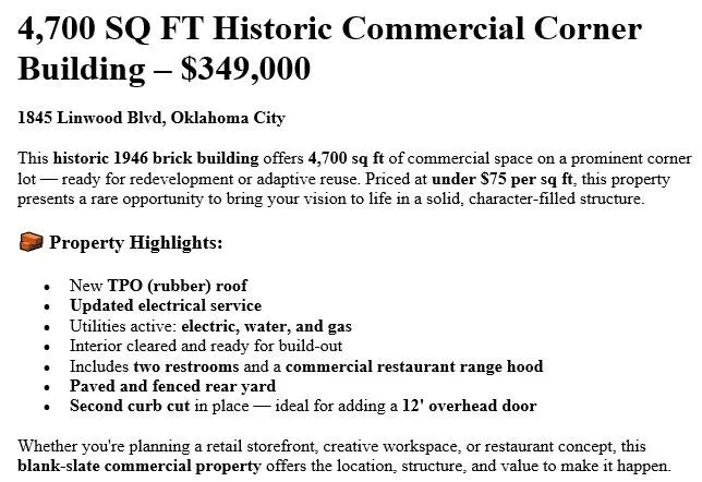 Photo 3 — 1845 W Linwood Boulevard, Oklahoma City, OK 73106