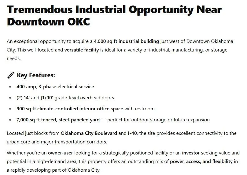 Photo 4 — 1720 NW 1st Street, Oklahoma City, OK 73102