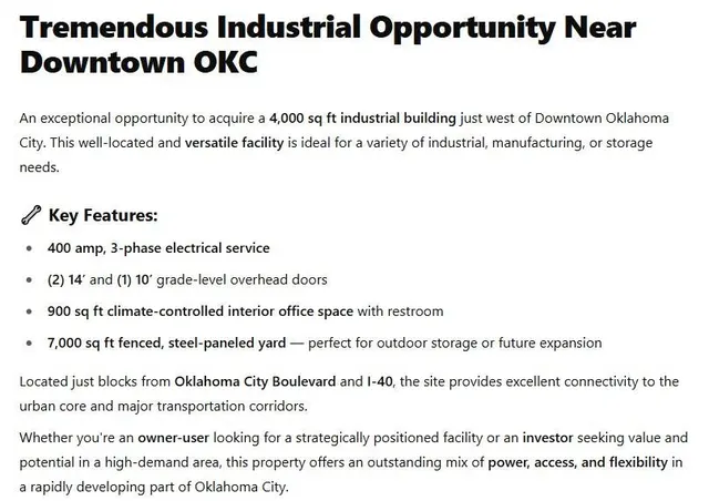 Photo 4 — 1720 NW 1st Street, Oklahoma City, OK 73102