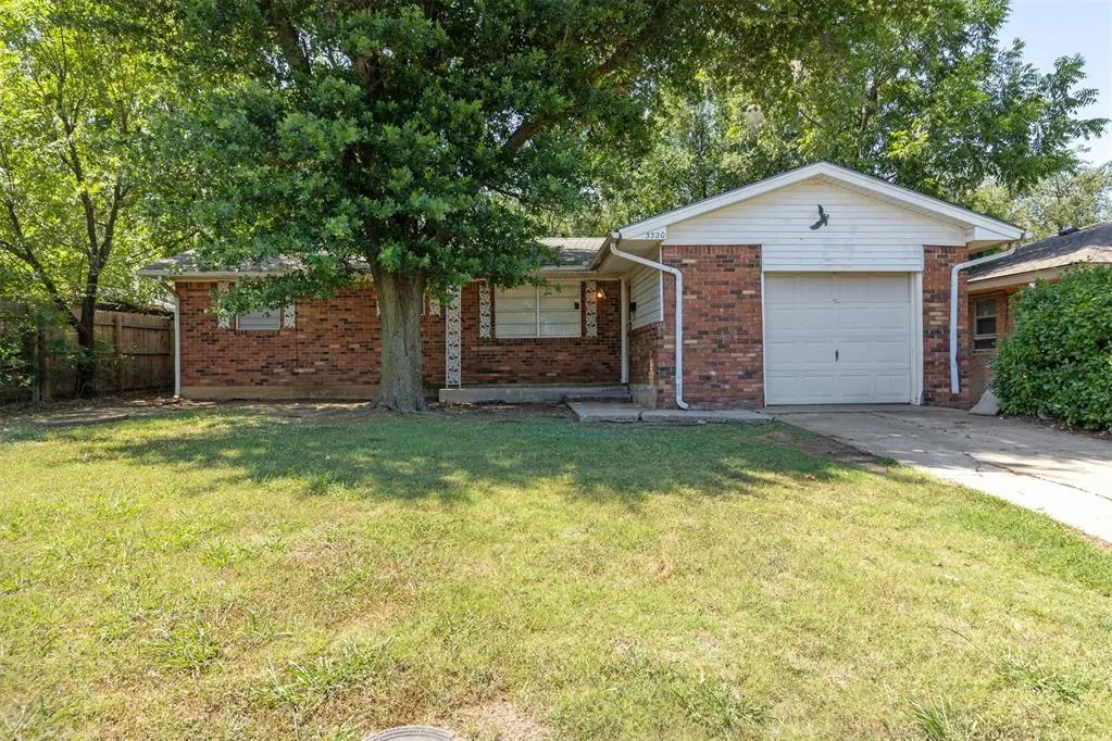 Front exterior — 3320 Hampton Drive, Del City, OK 73115