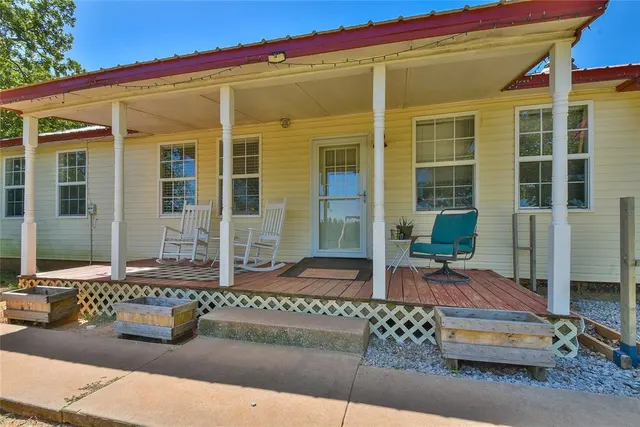 Front exterior — 22183 Jean Amerson Drive, Tecumseh, OK 74873