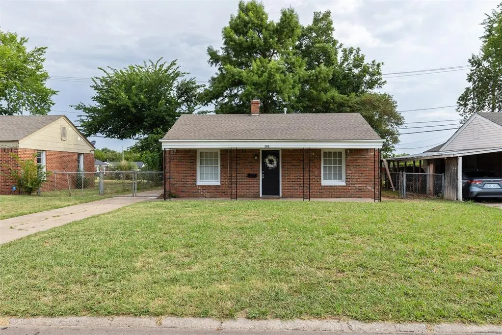 Front exterior — 503 E Indian Drive, Midwest City, OK 73110