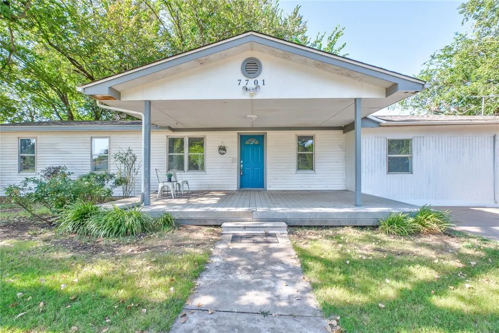 Front exterior — 7701 Pearl Street, Oklahoma City, OK 73097