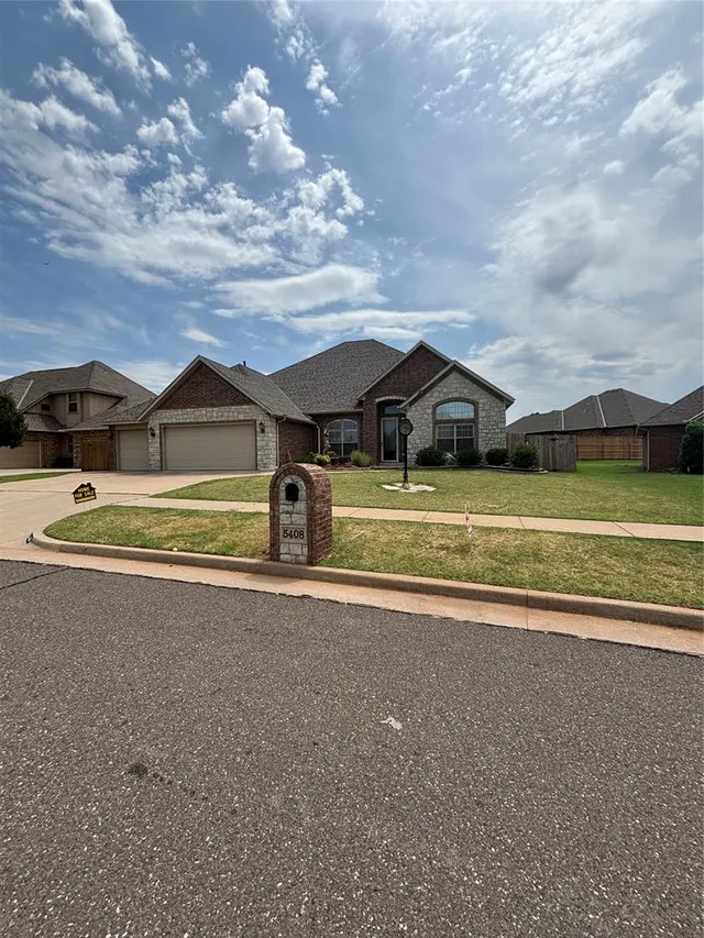 Front exterior — 5408 NW 119th Terrace, Oklahoma City, OK 73162